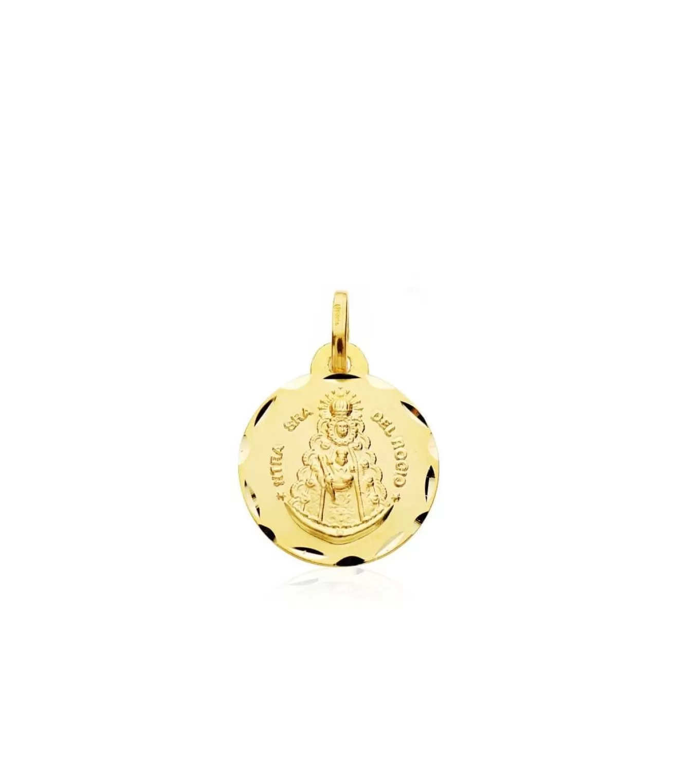 Escapulario V. Del Rocio Y V. De Cinta Oro 18K 16 Mm<Alda Joyeros Best