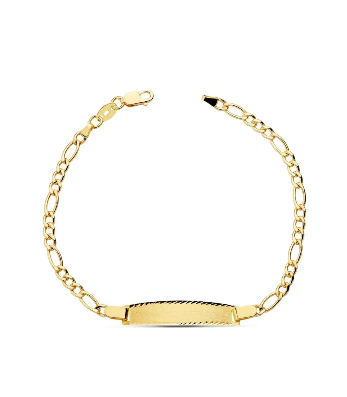 Esclava 1 Comunion Oro 18 K 17 Cm Eslabon 3X1<Alda Joyeros Discount