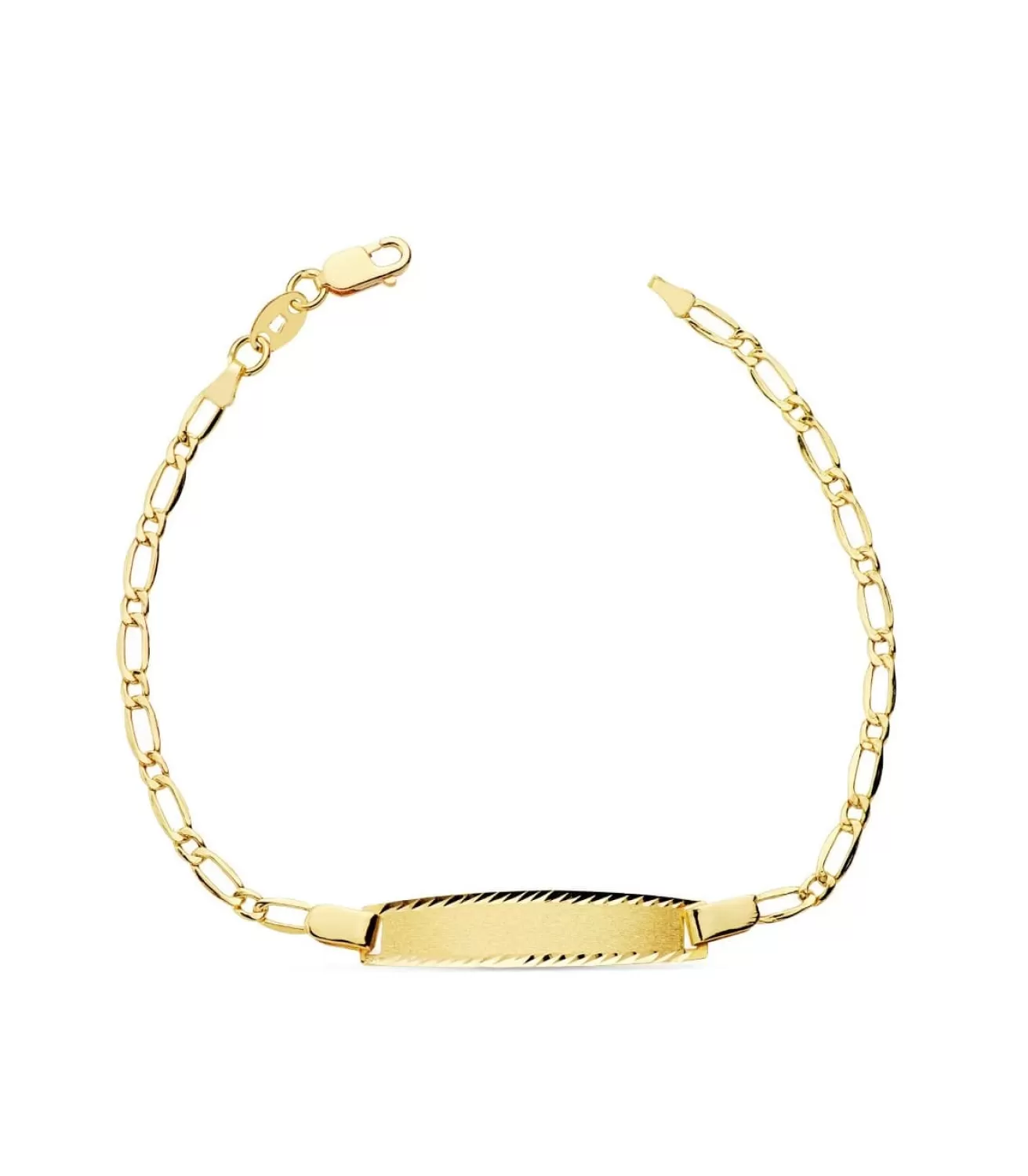 Esclava 1 Comunion Oro 18K 17Cm Eslabon 1X1<Alda Joyeros Sale