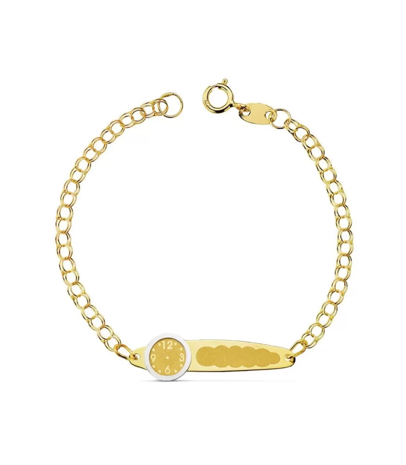 Esclava Bebé Bicolor 18 Ktes 2 Reloj<Alda Joyeros Fashion