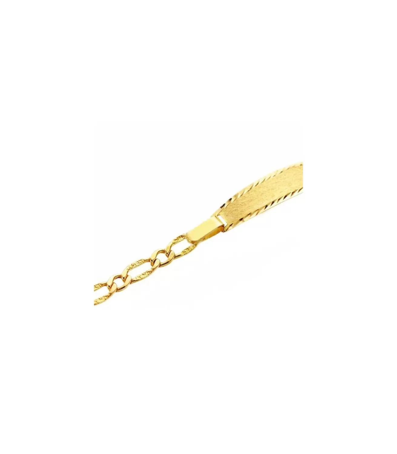 Esclava Bebé Oro 18 Ktes - Eslabon 1X1 Tallado<Alda Joyeros Outlet