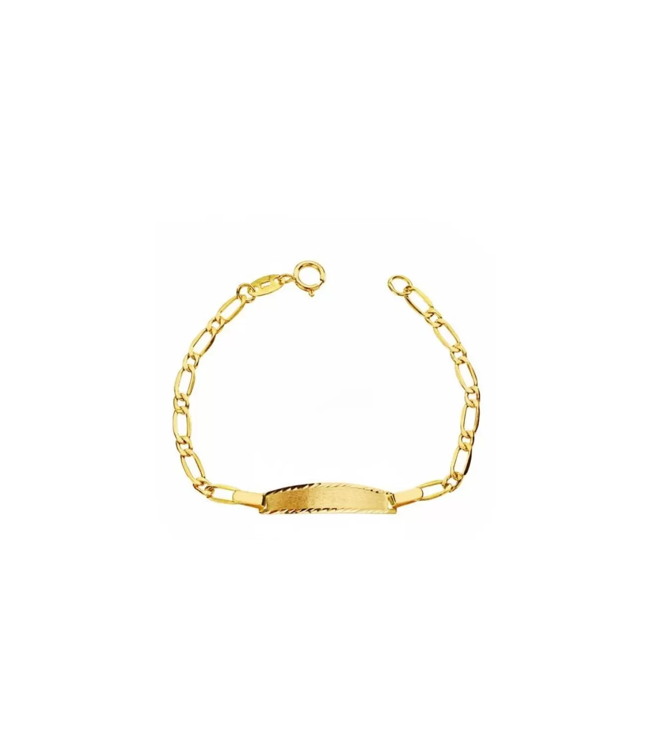 Esclava Bebé Oro 18Ktes - Eslabon 1X1<Alda Joyeros Online