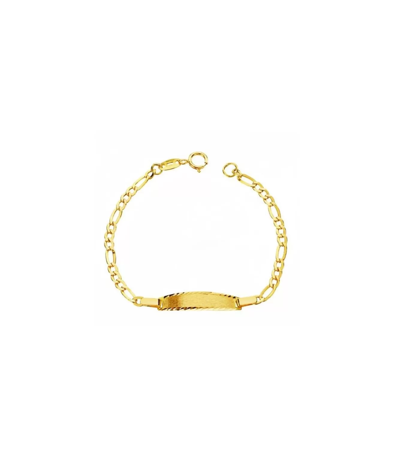 Esclava Bebé Oro 18Ktes - Eslabon 3X1<Alda Joyeros Outlet
