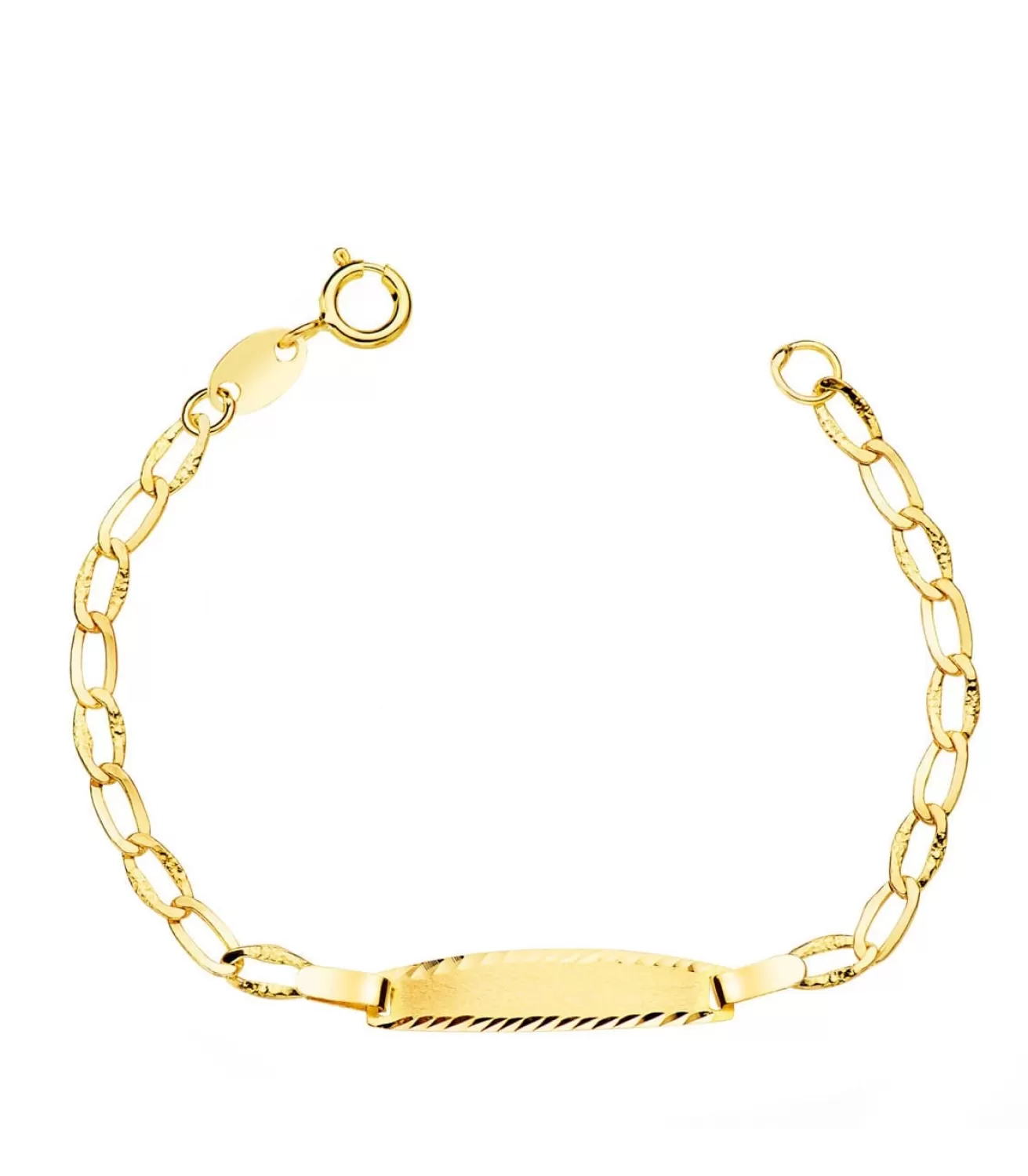 Esclava Bebé Oro Amarillo 18K Bilbao Brillo 12 Cm<Alda Joyeros Outlet