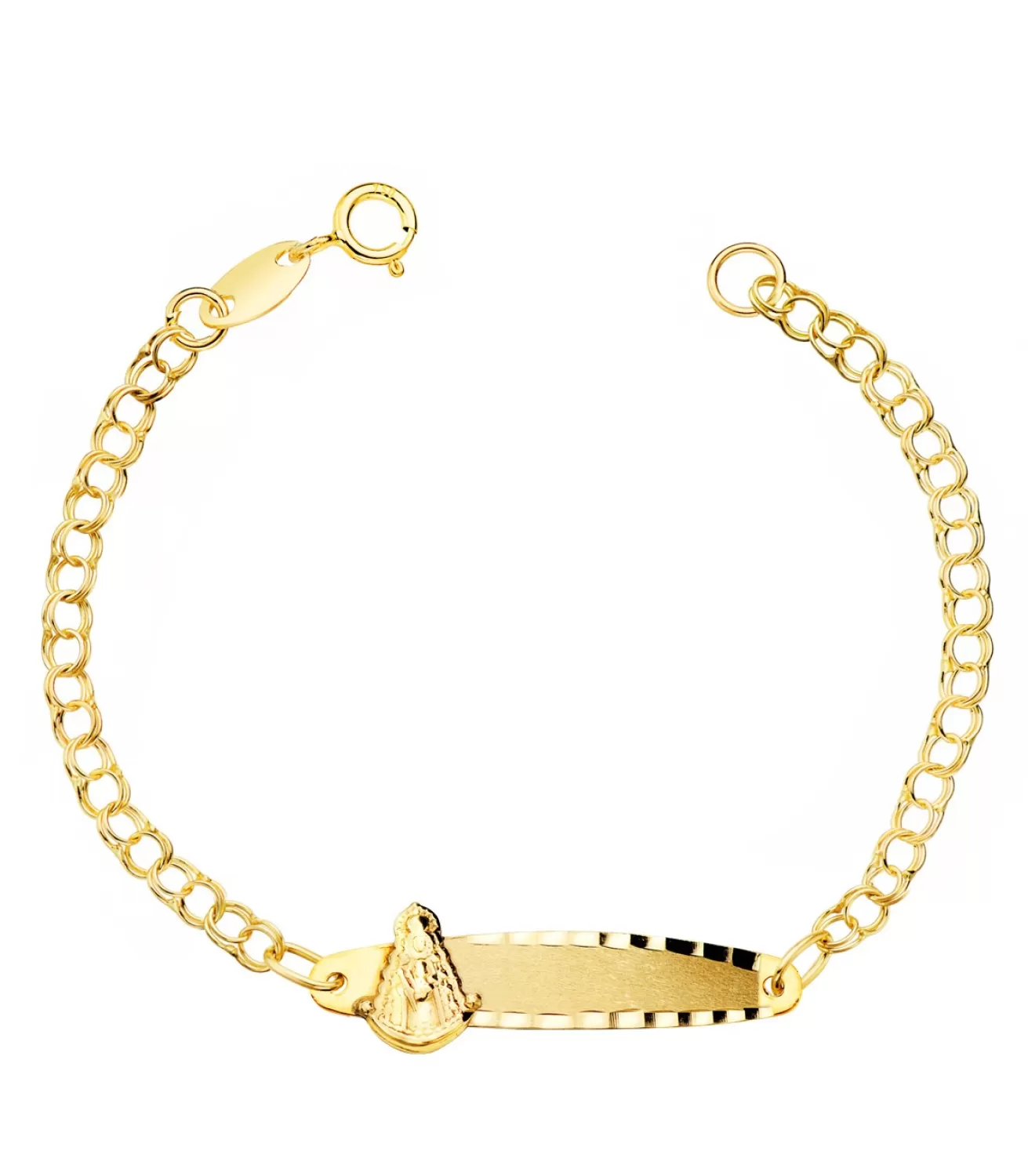 Esclava Bebé Virgen Del Rocio Oro 18K 12Cm<Alda Joyeros Outlet