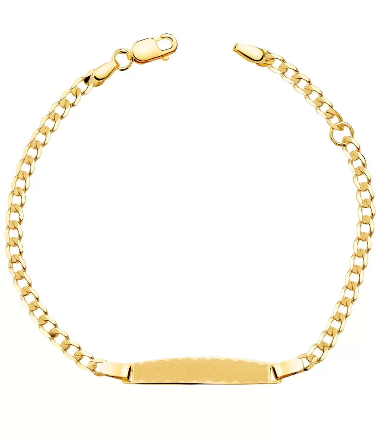 Esclava Oro 18K Cadena Barbada 16.5Cm<Alda Joyeros New