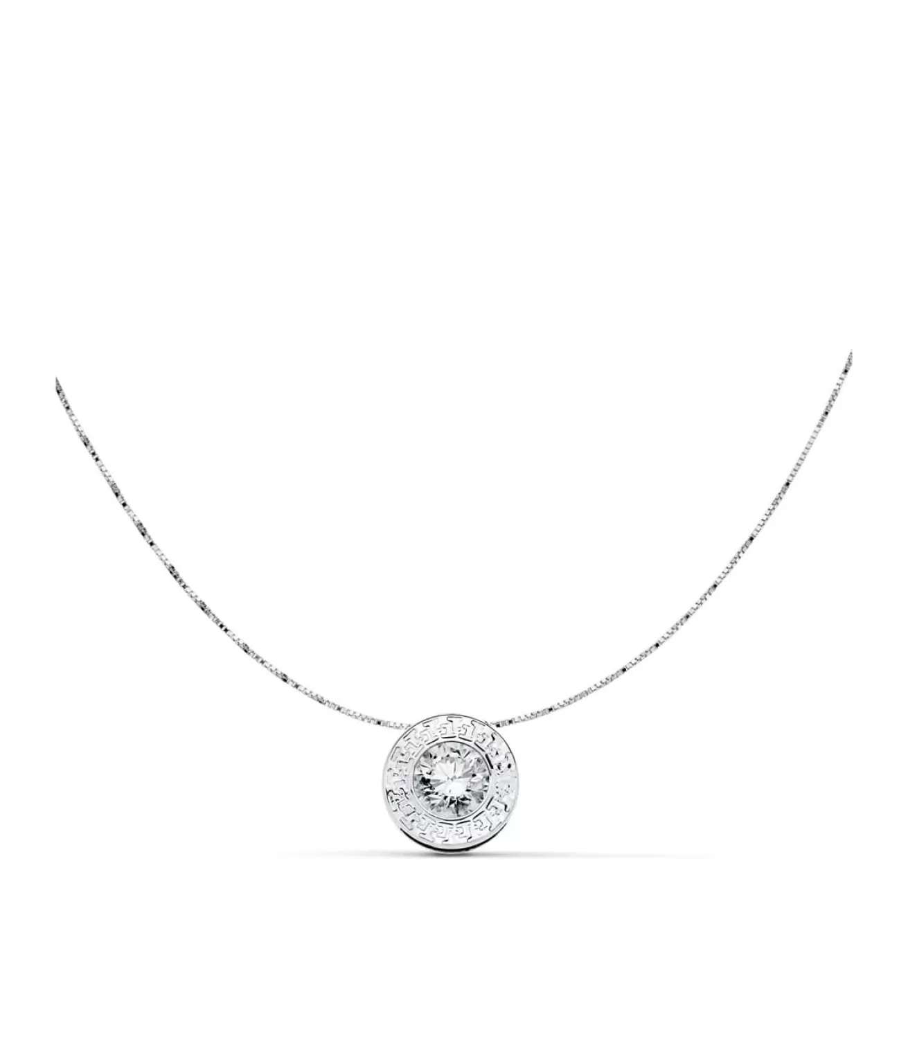 Gargantilla Anna Chaton Oro Blanco 18 K<Alda Joyeros Hot