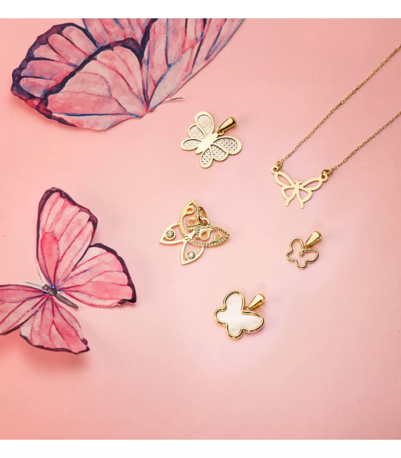 Gargantilla Butterfly 18 Ktes<Alda Joyeros Shop