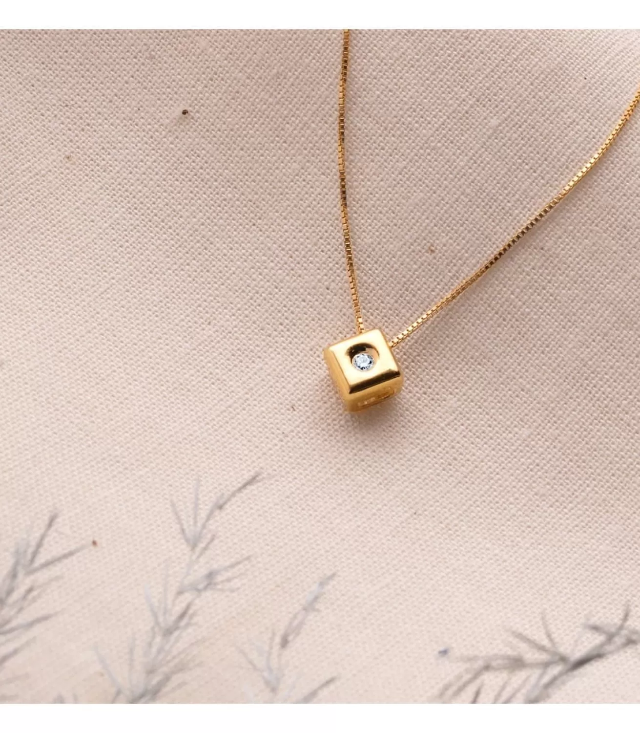 Gargantilla Cherie Diamantes 0.015 Qtes. Oa 18K<Alda Joyeros Online