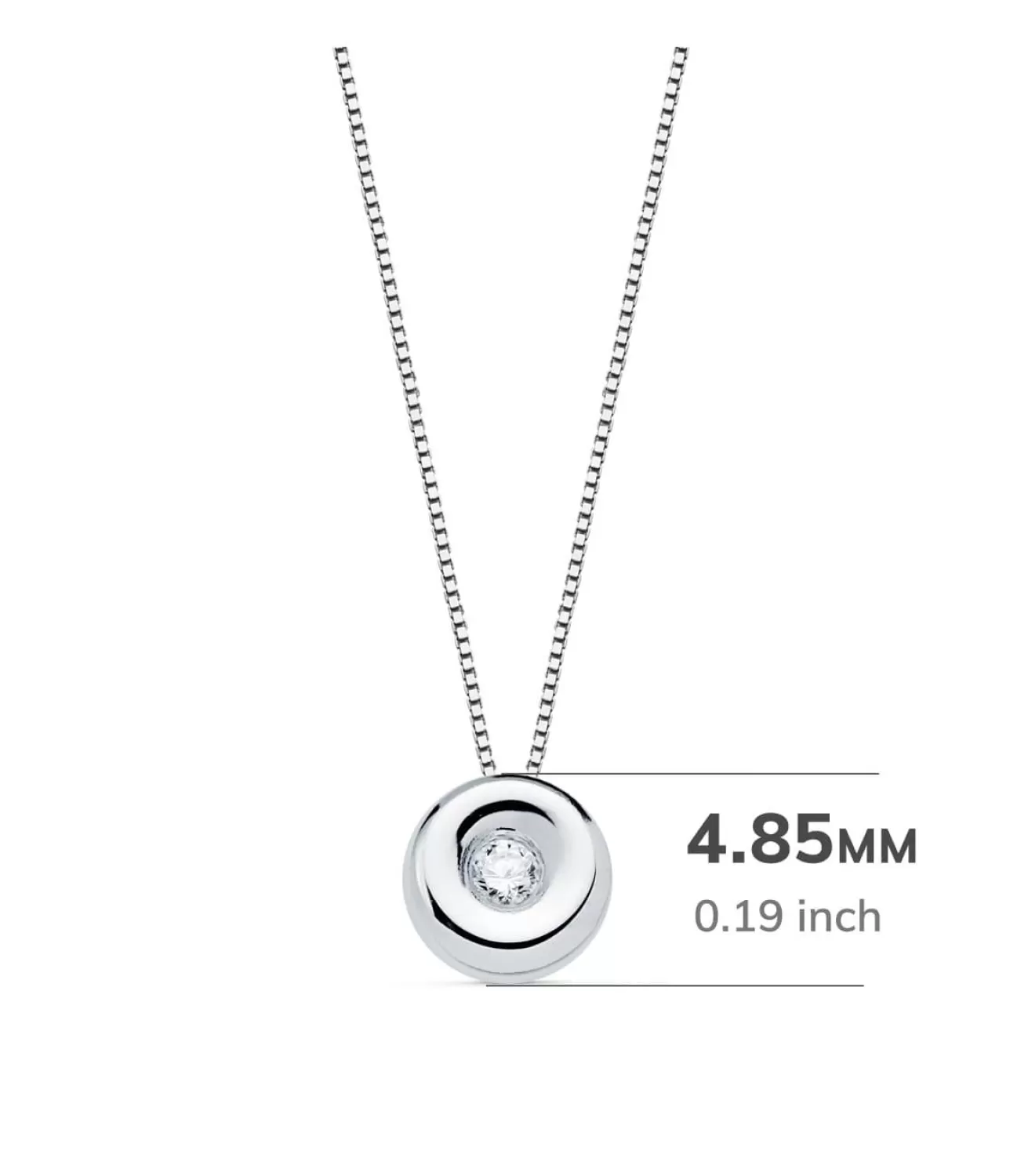 Gargantilla Delicia 0.015 Qtes. Ob 18K<Alda Joyeros Outlet