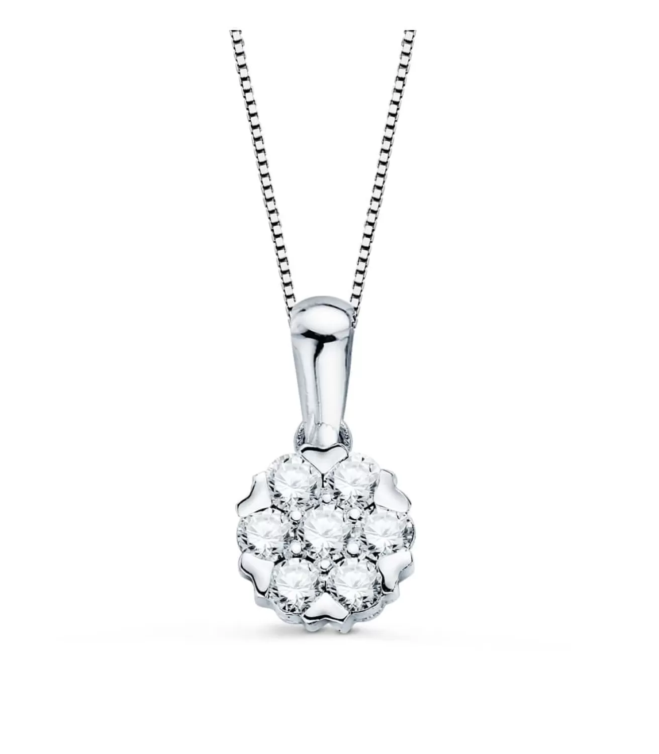 Gargantilla Indira Diamantes 0.301 Qtes. Ob 18K<Alda Joyeros Outlet
