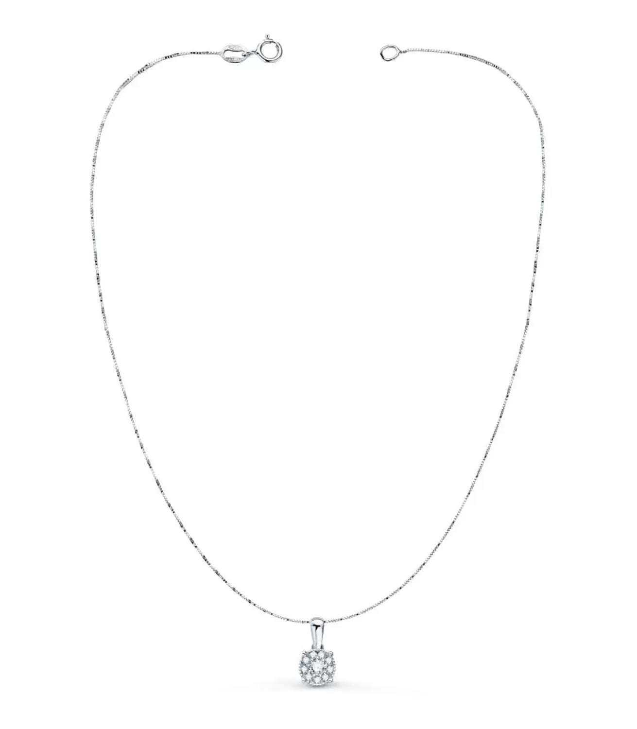Gargantilla Meena Diamantes 0.180 Qtes. Ob 18K<Alda Joyeros Online