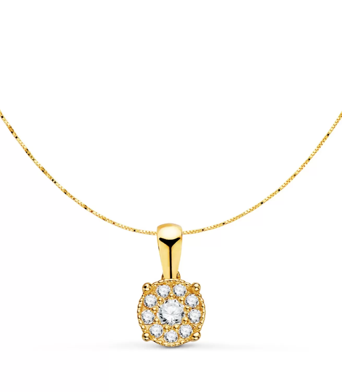 Gargantilla Meena Diamantes 0.180 Qts Oro 18K<Alda Joyeros Clearance
