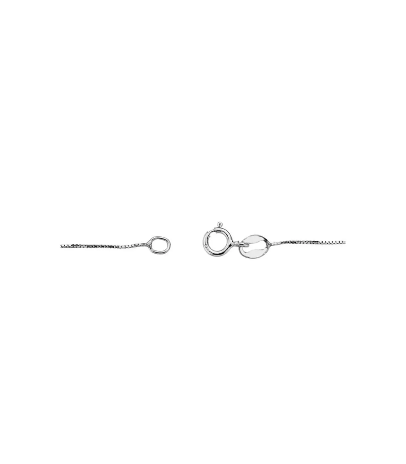 Gargantilla Mercedes 6.5 Mm Oro Blanco 18K<Alda Joyeros Best