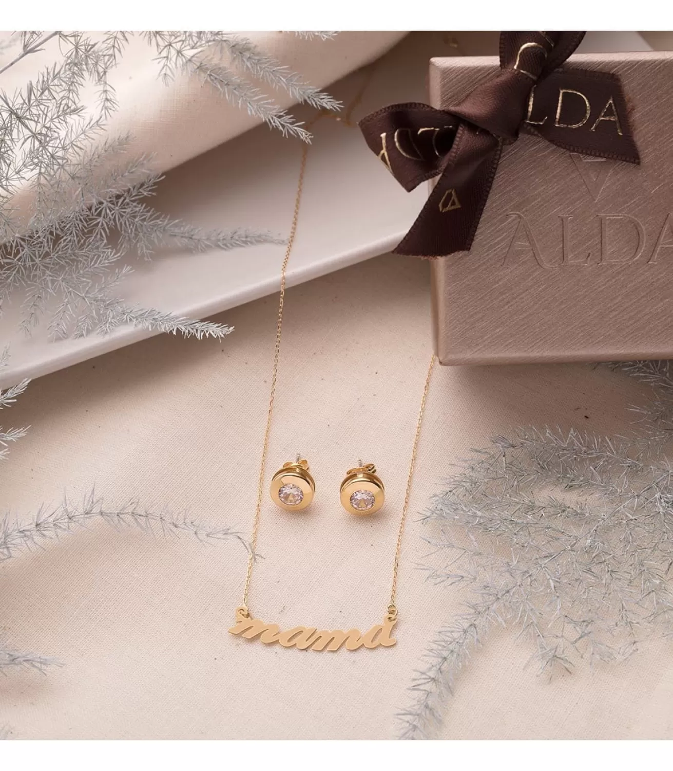 Gargantilla Mujer Oro Amarillo 18K Letras Mama<Alda Joyeros Fashion