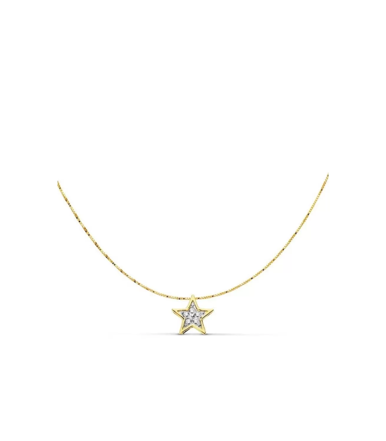 Gargantilla Oro Bicolor Zita 18 Ktes<Alda Joyeros Sale