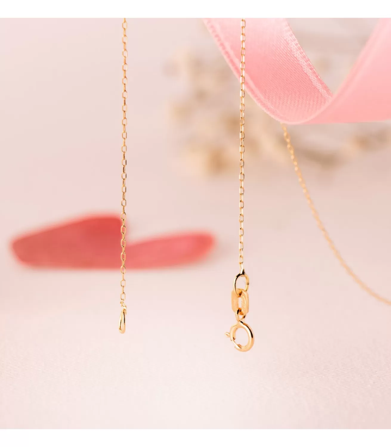 Gargantilla Spark Heart Oro Bicolor 18K 43 + 2Cm<Alda Joyeros Best Sale