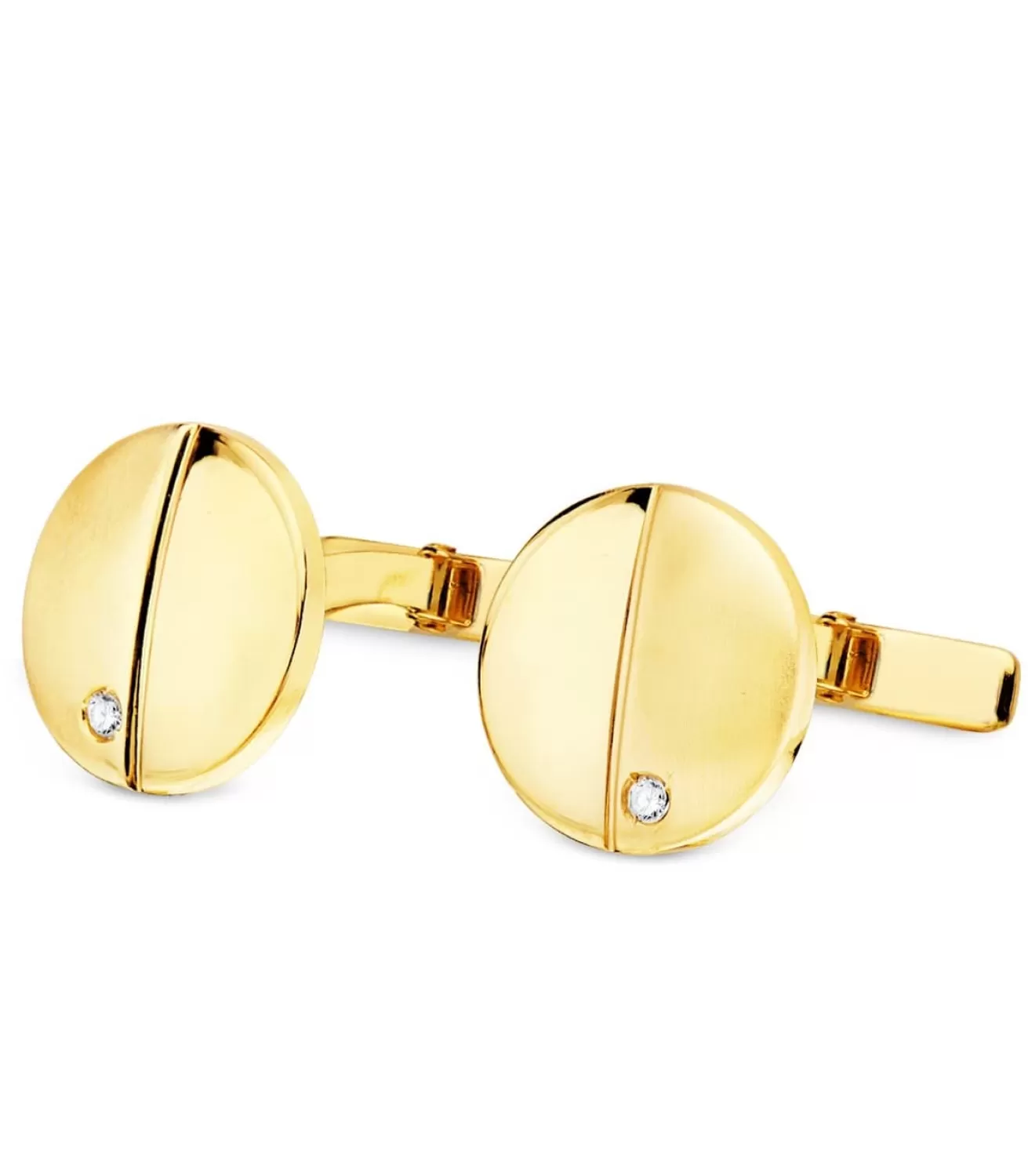 Gemelos Claude Oro Amarillo 18K<Alda Joyeros Store