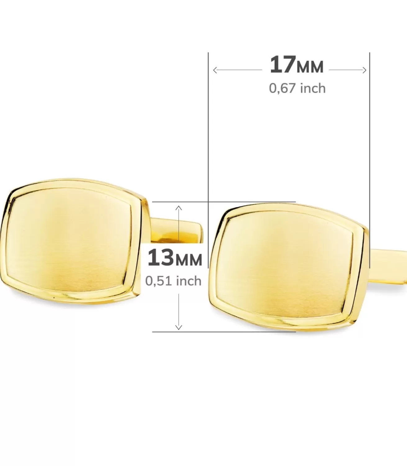 Gemelos Fabrice Oro Amarillo 18K<Alda Joyeros Best Sale