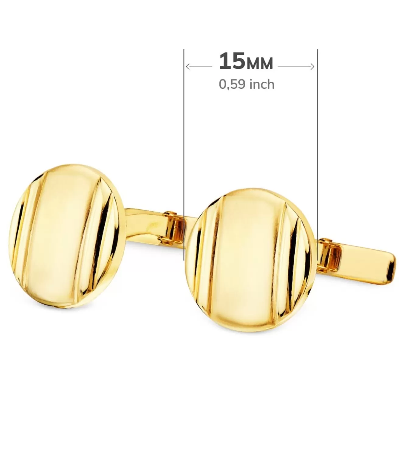 Gemelos George 18 Ktes<Alda Joyeros Cheap
