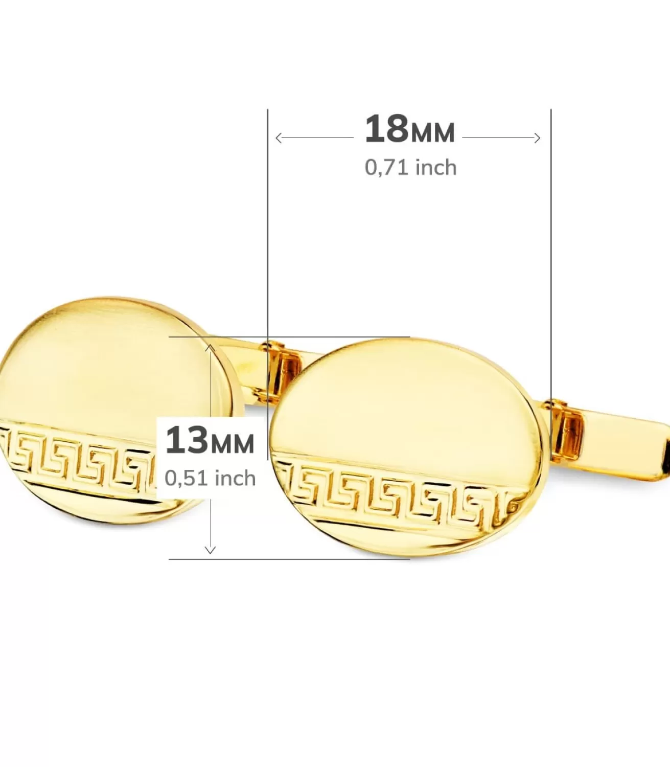 Gemelos Henri Oro Amarillo 18K<Alda Joyeros Clearance