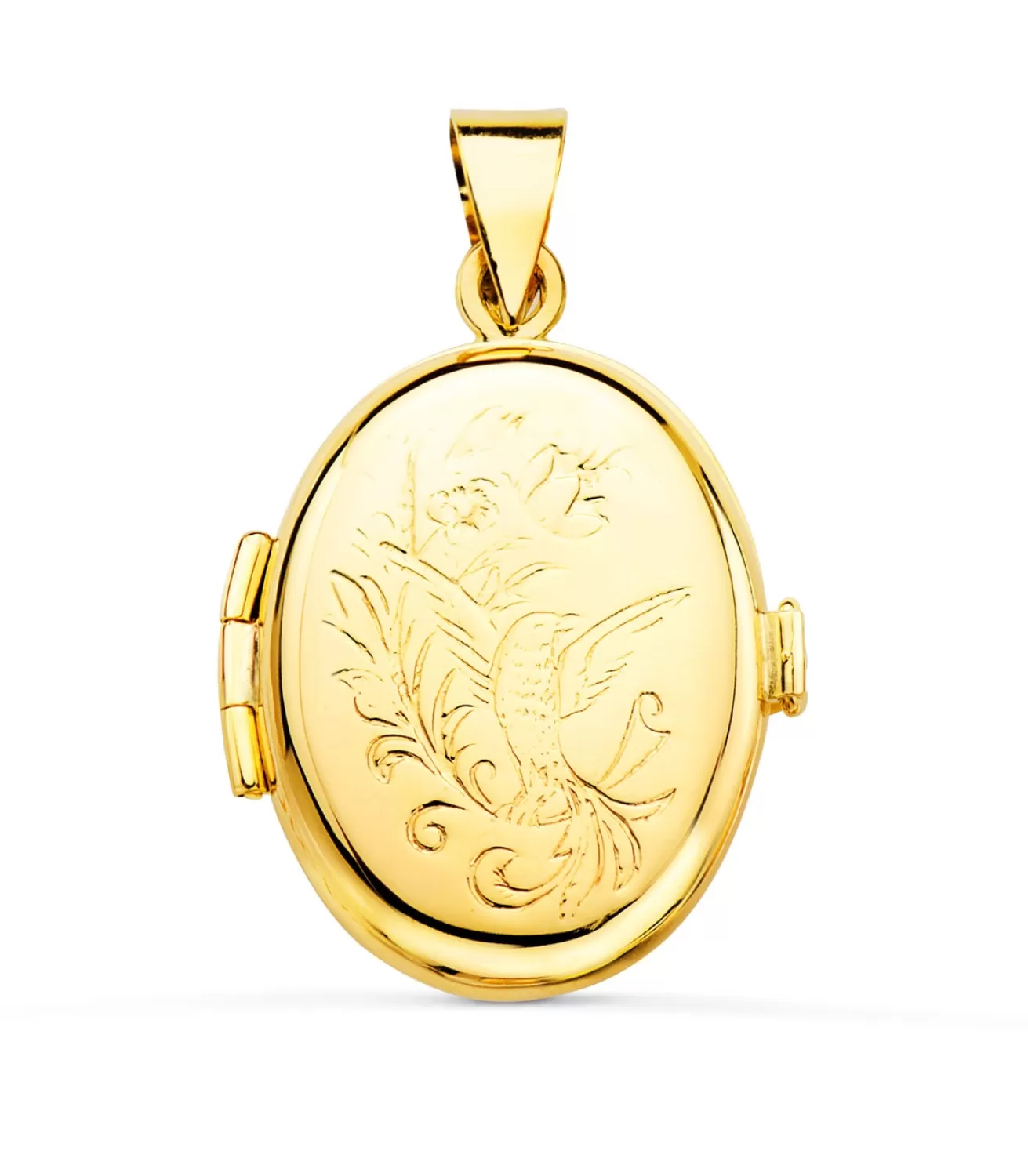 Guardapelo Oro Amarillo Isadora 18 Ktes<Alda Joyeros New