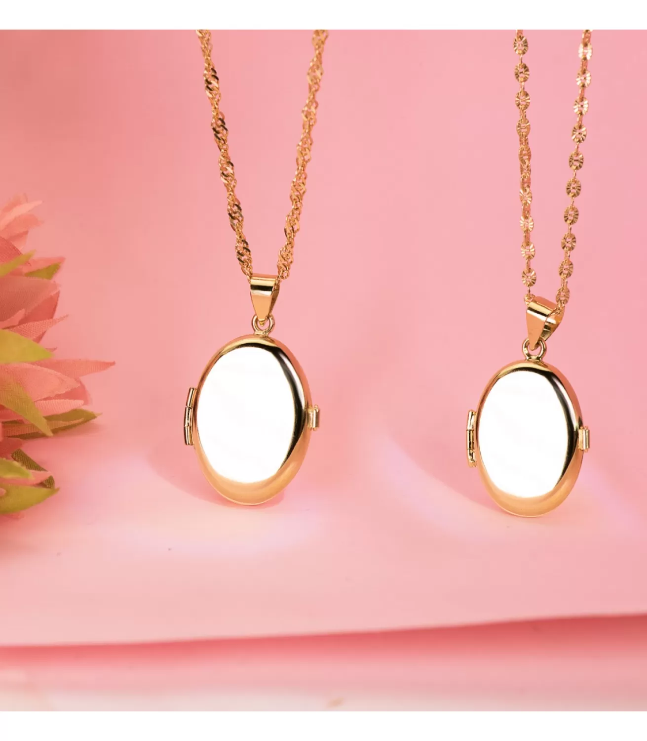 Guardapelo Portafoto Liso Oval 22 X 19 Mm Oro 18 K<Alda Joyeros Sale