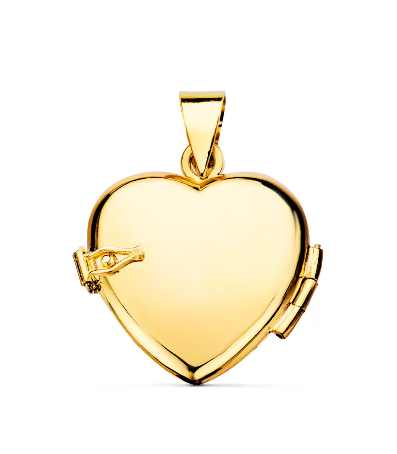Guardapelo Portafotos Corazon Oro 18 K 20 Mm<Alda Joyeros Hot