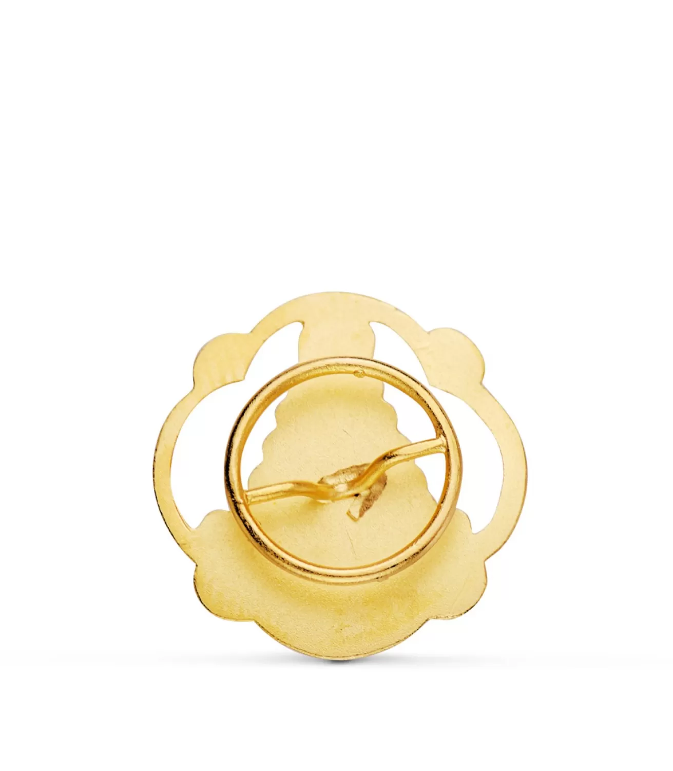 Insignia De Solapa Virgen Del Rocio Oro 18K<Alda Joyeros Best