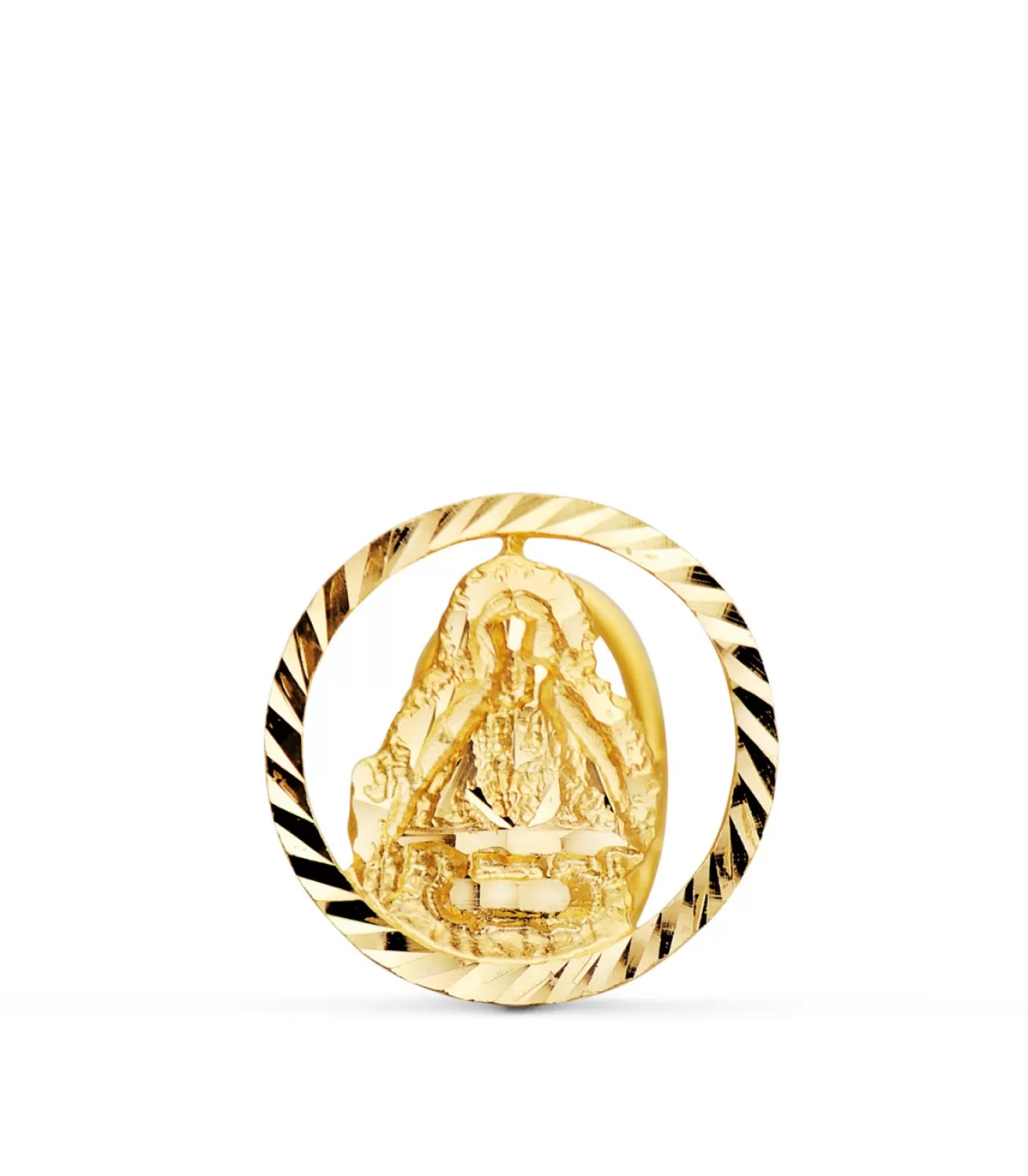Insignia Solapa Virgen Del Rocio Oro 18 K<Alda Joyeros Discount