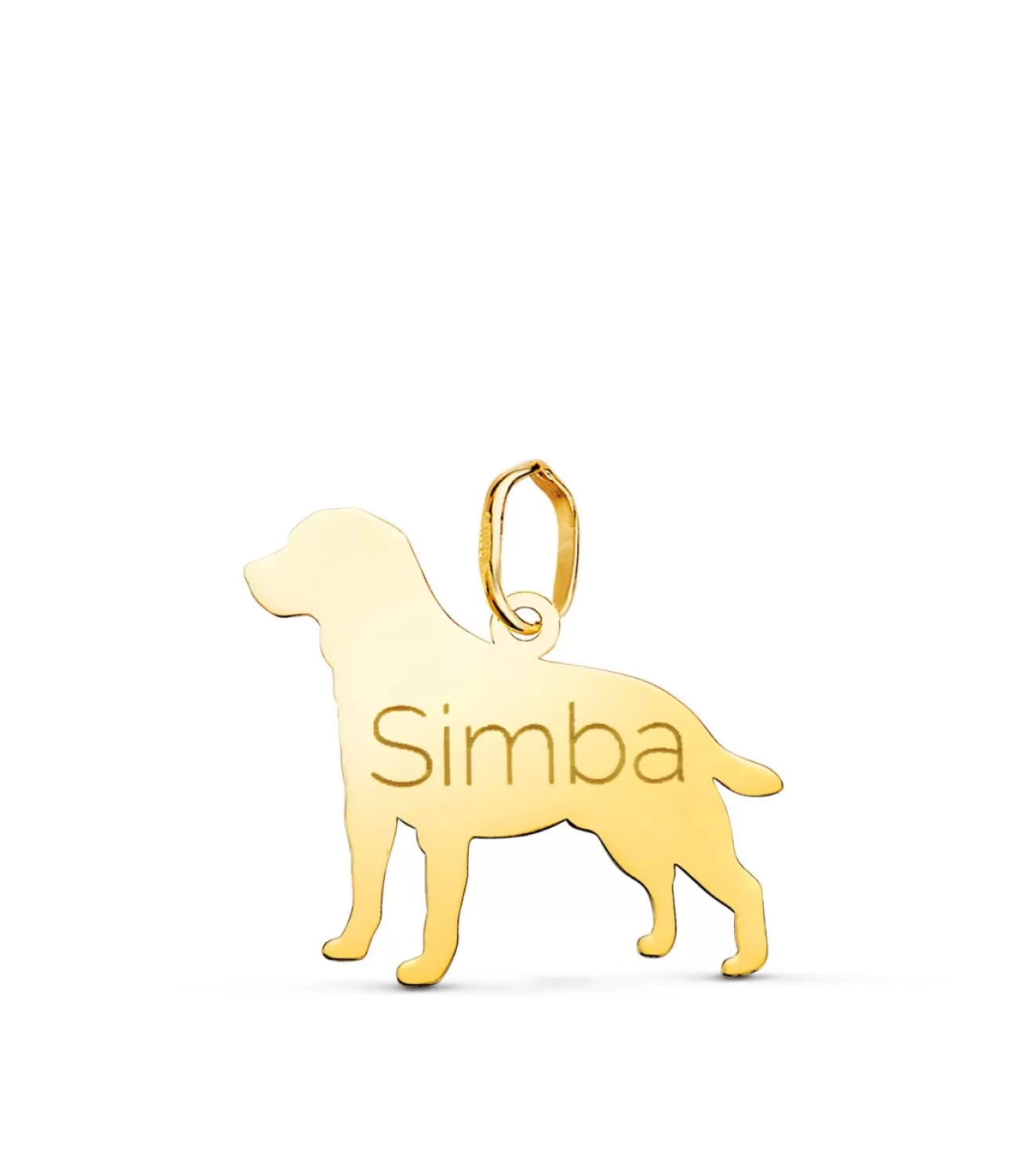 Labrador Colgante Personalizado Perro Oro 18K<Alda Joyeros Shop