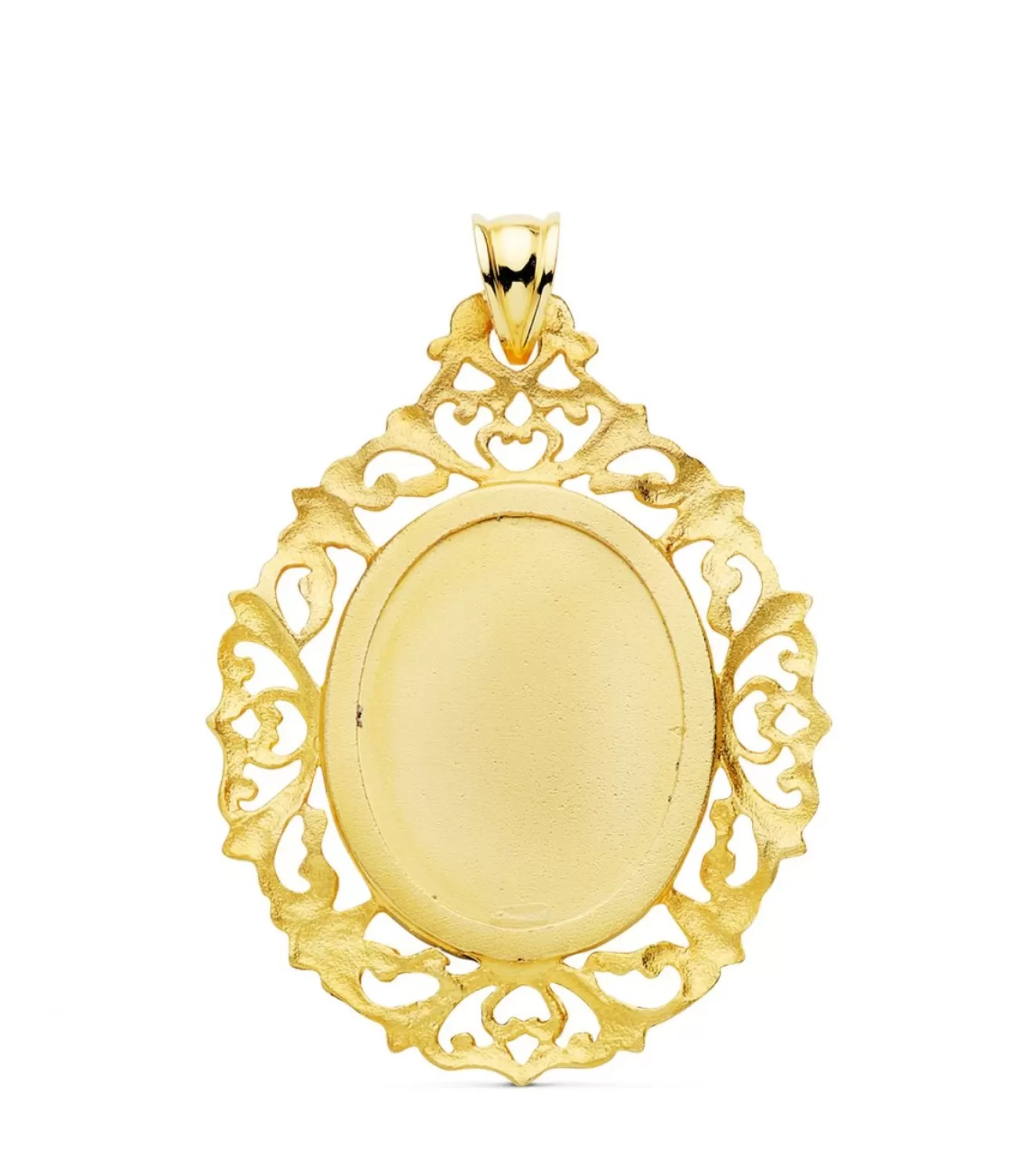 Medalla Cerco Virgen De Guadalupe Mexico 18K 39Mm<Alda Joyeros Discount