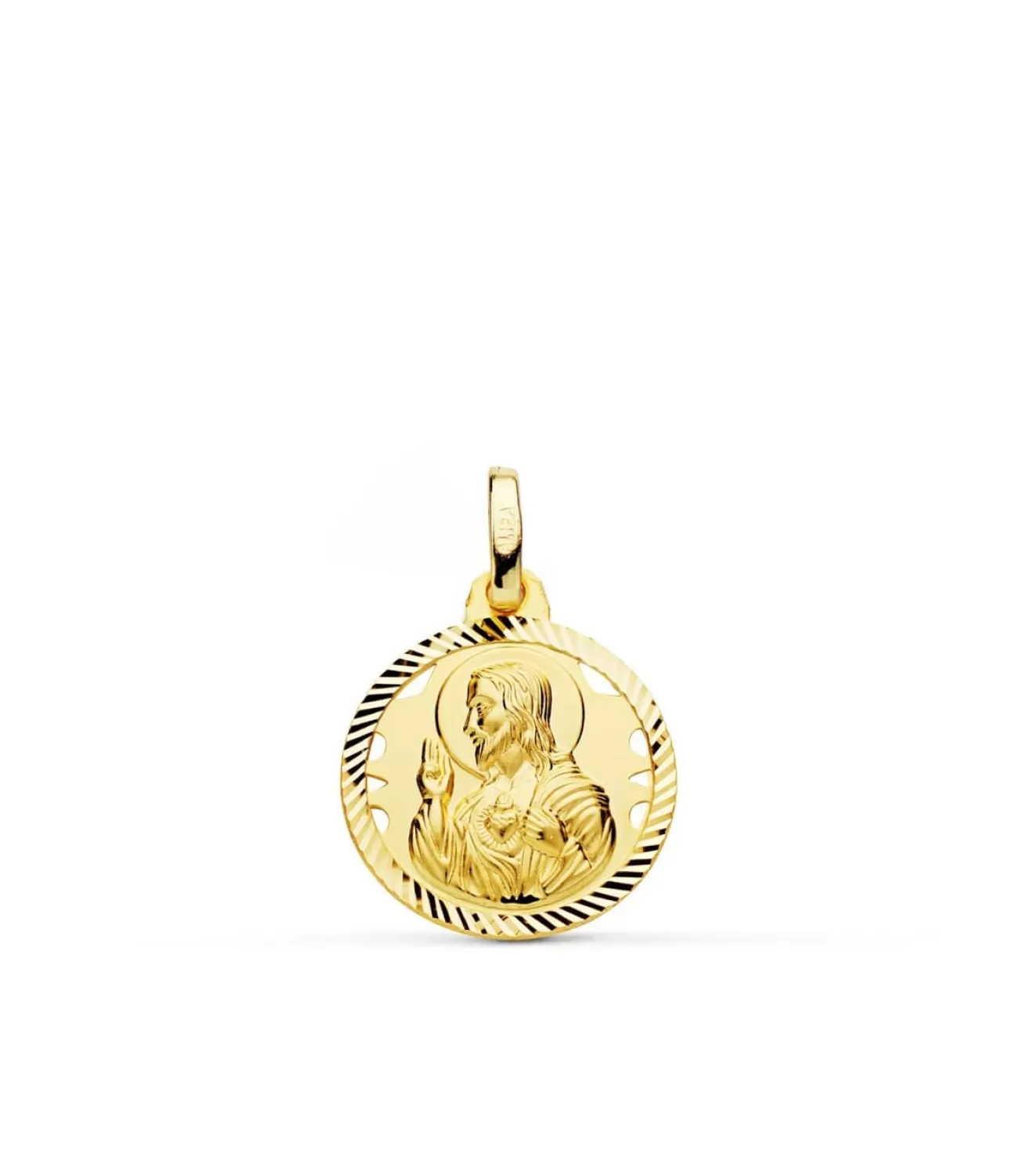 Medalla Corazon De Jesus Oro 18K 16 Mm Calada<Alda Joyeros Clearance