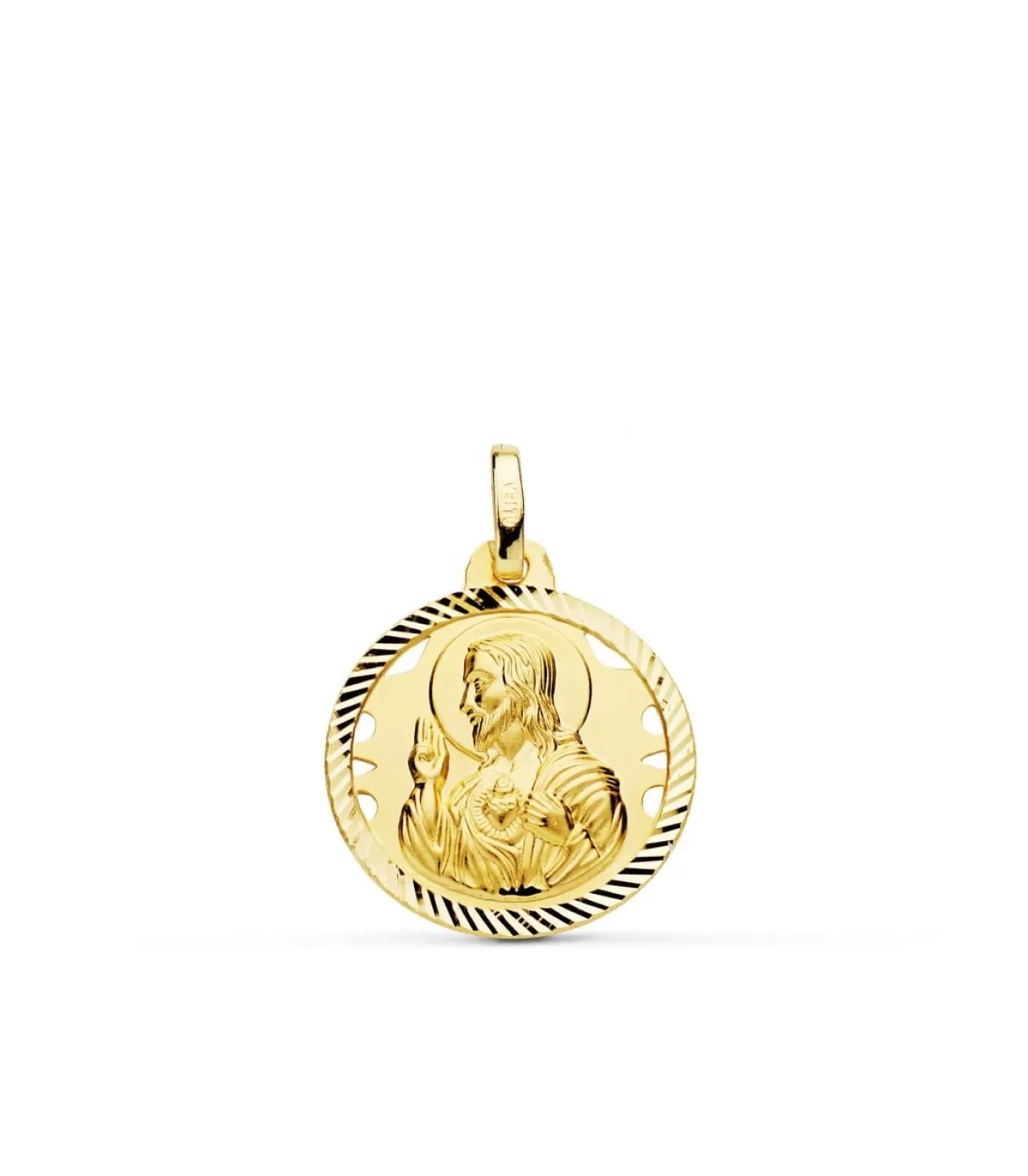 Medalla Corazon De Jesus Oro 18K 18 Mm Calada<Alda Joyeros Best