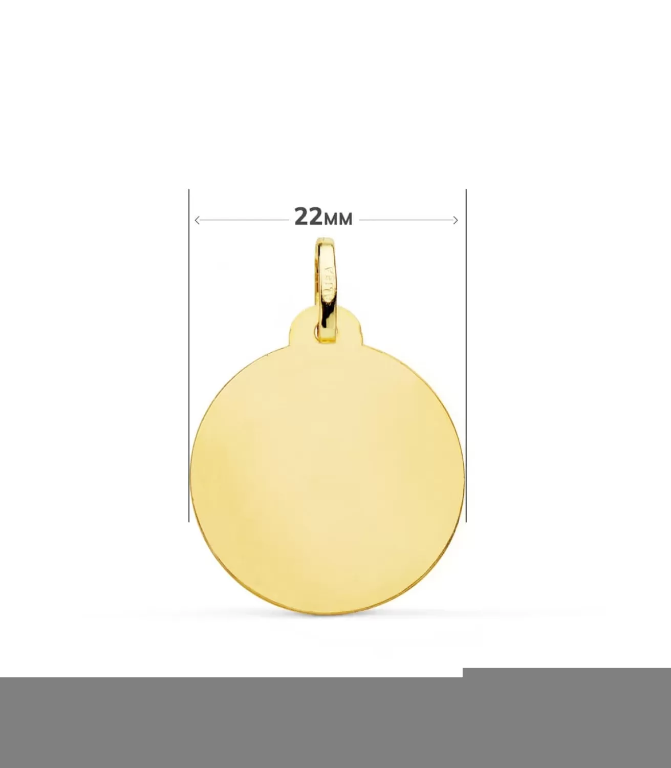 Medalla Corazon De Jesus Oro 18K 22 Mm Calada<Alda Joyeros Fashion