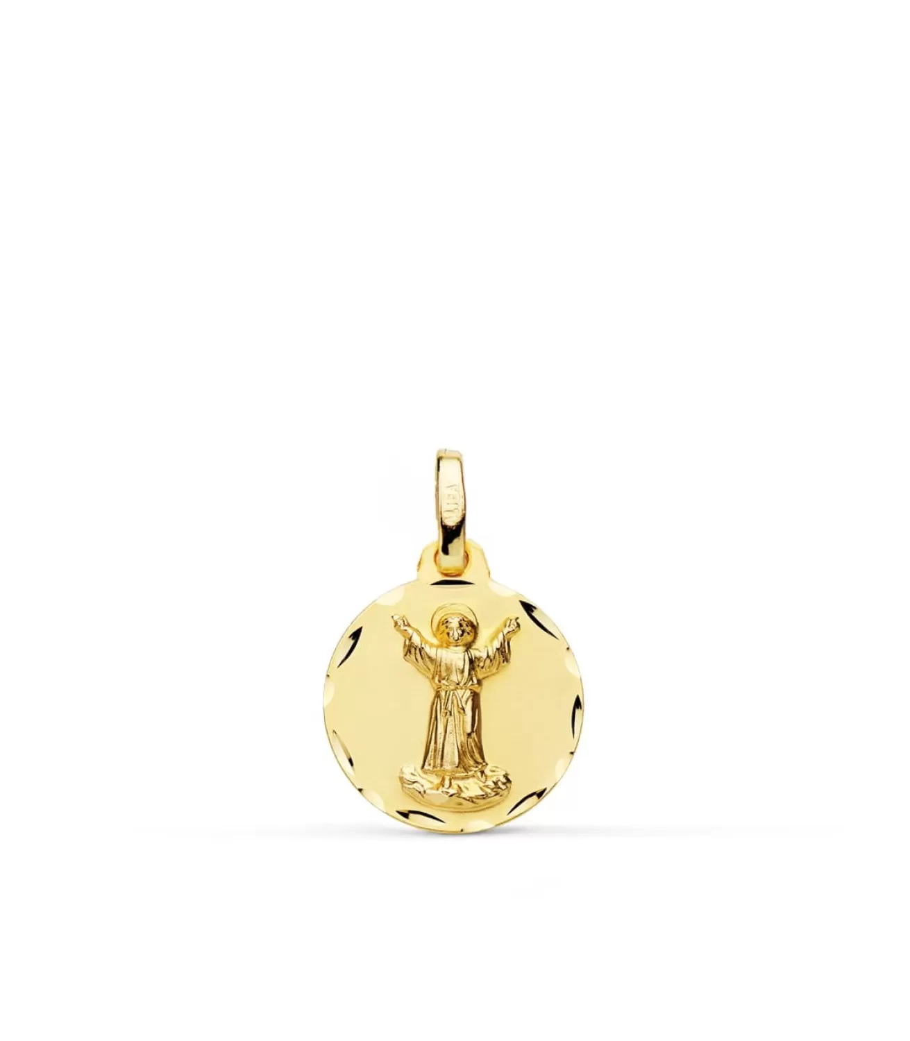 Medalla Divino Nino Jesus Oro 18K 14 Mm<Alda Joyeros Cheap