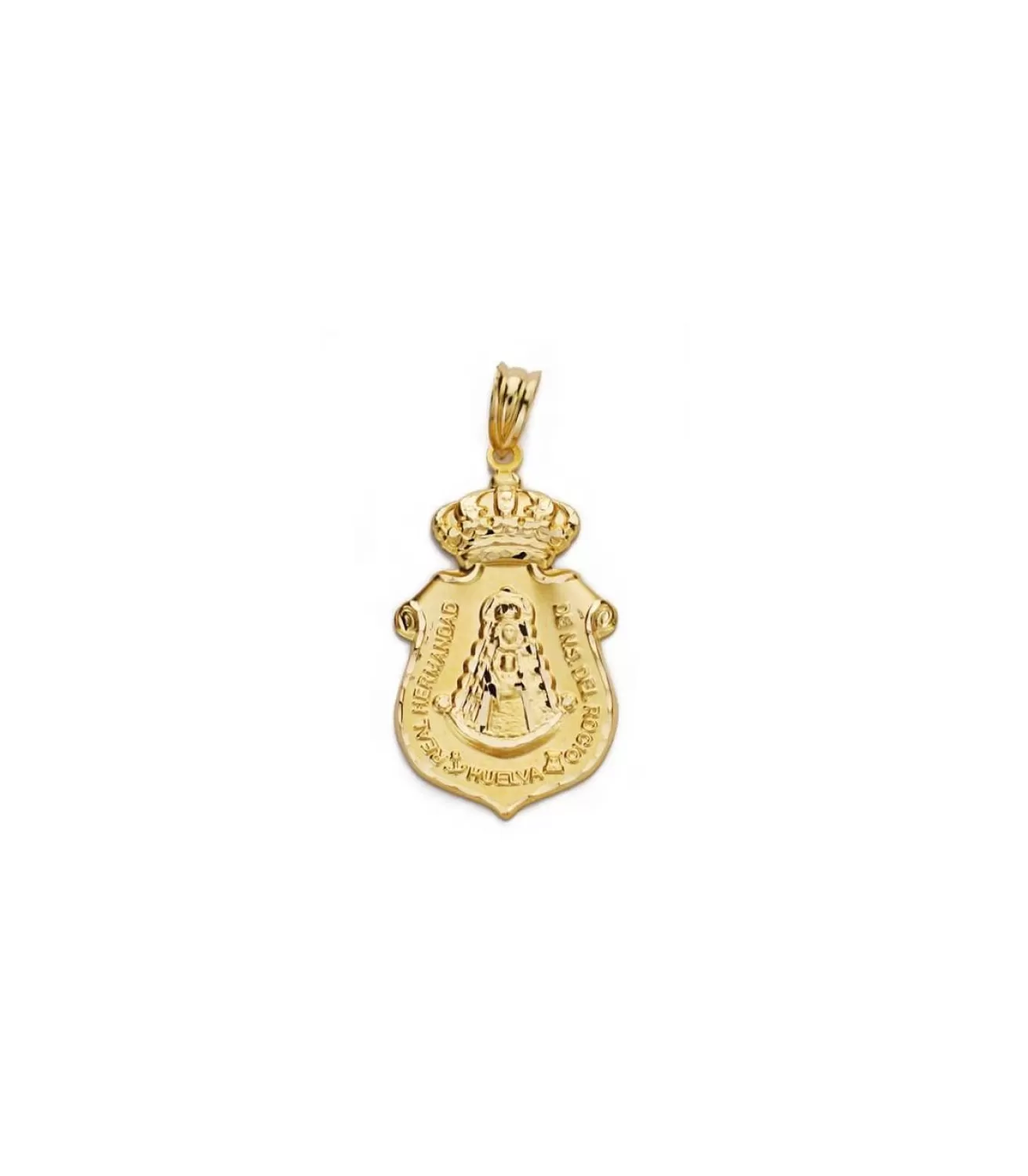 Medalla Escudo Virgen Del Rocio 18 Ktes<Alda Joyeros Cheap