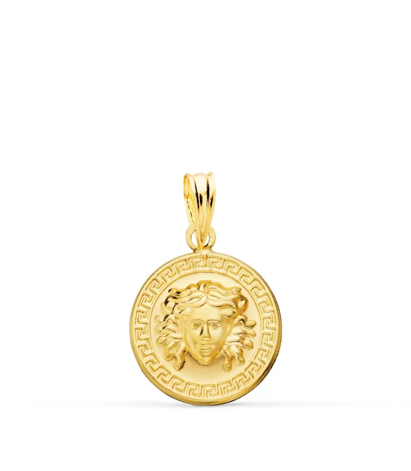 Medalla Medusa Oro 18K 15 Mm<Alda Joyeros Best Sale