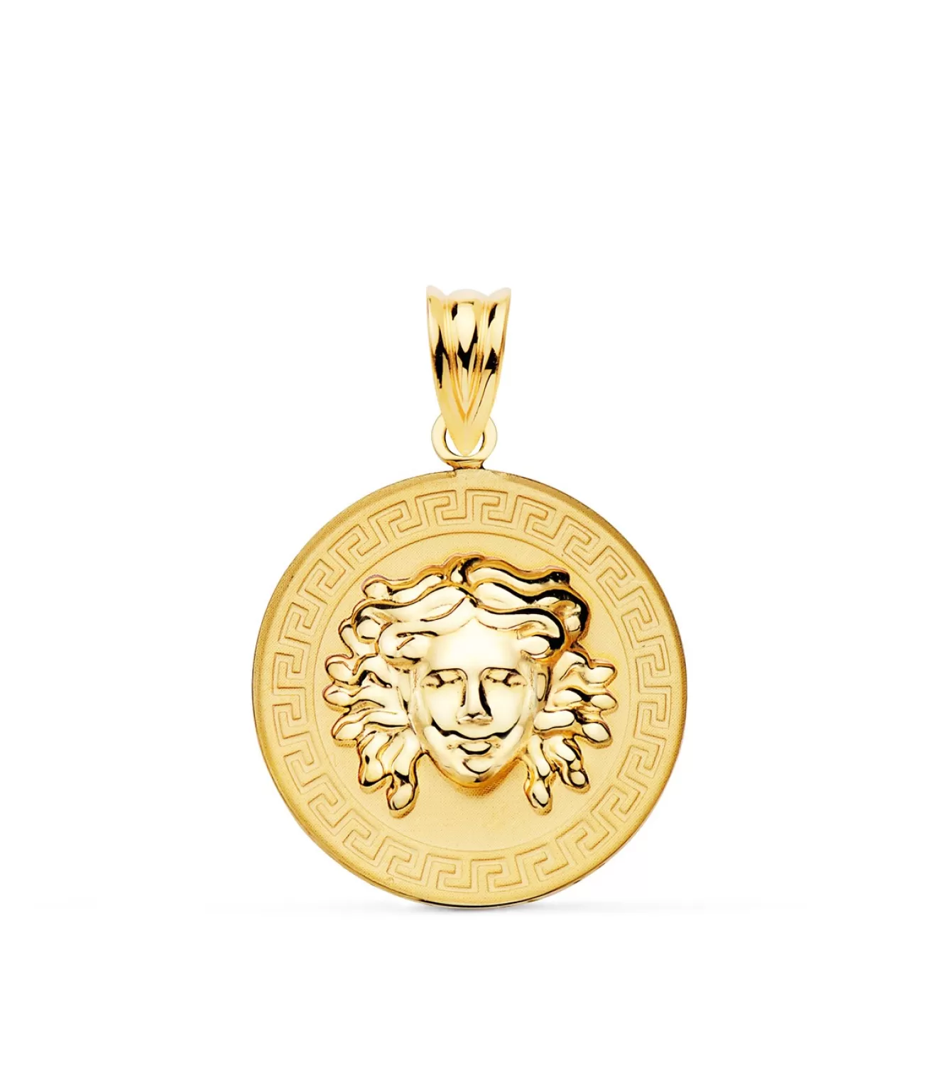 Medalla Medusa Oro 18K 20 Mm Brillo<Alda Joyeros Discount