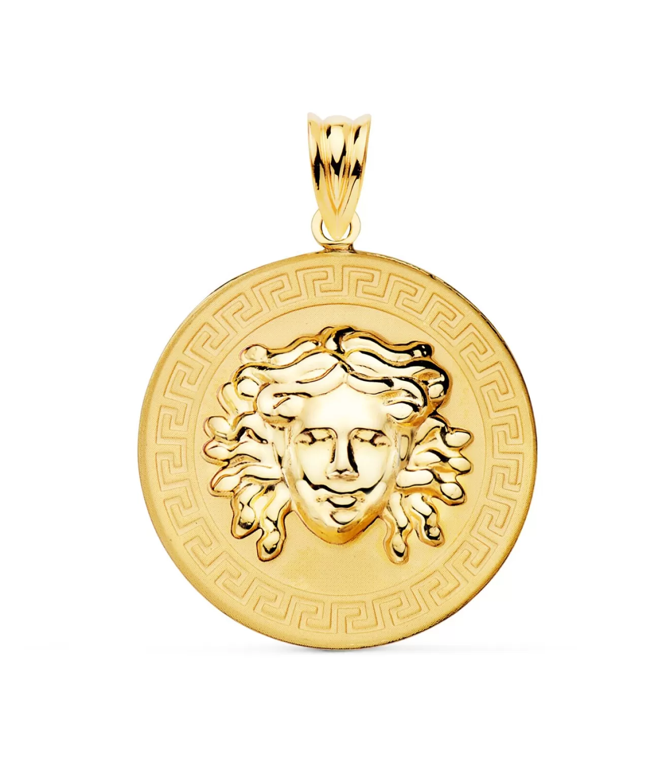 Medalla Medusa Oro 18K 25 Mm Brillo<Alda Joyeros Hot