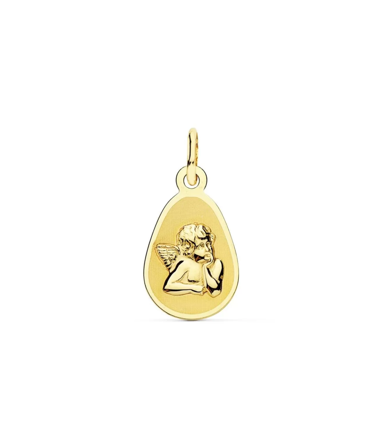 Medalla Ángel Burlon Bebé Oro Amarillo 18K 17 Mm<Alda Joyeros Hot