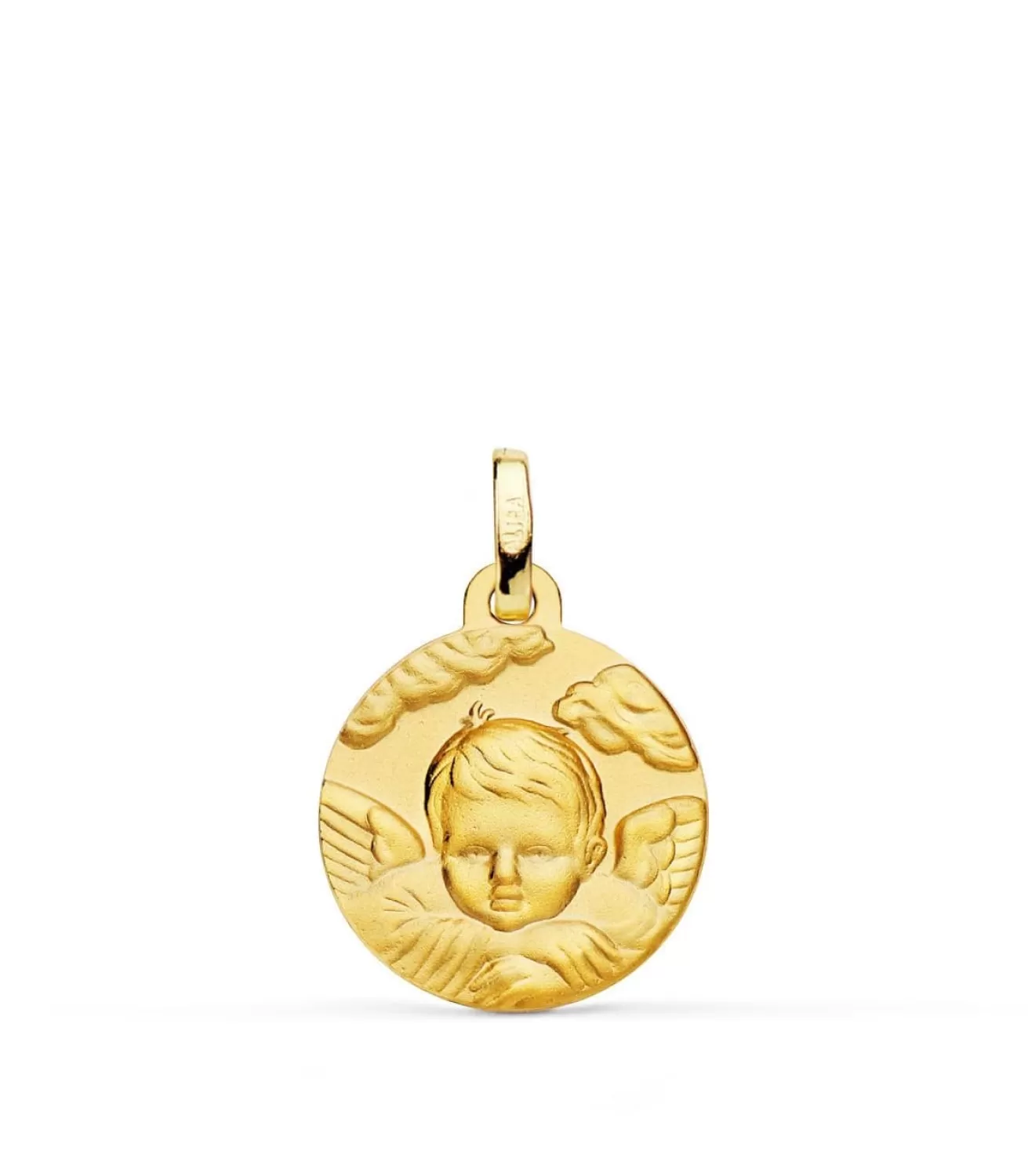 Medalla Ángel Nube Oro 18K 16Mm<Alda Joyeros Clearance