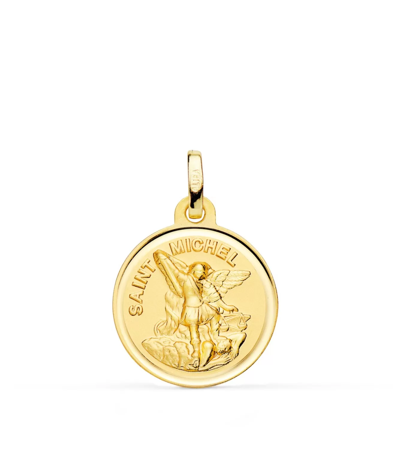 Medalla Saint Michel Oro 18K 18Mm Bisel<Alda Joyeros Discount