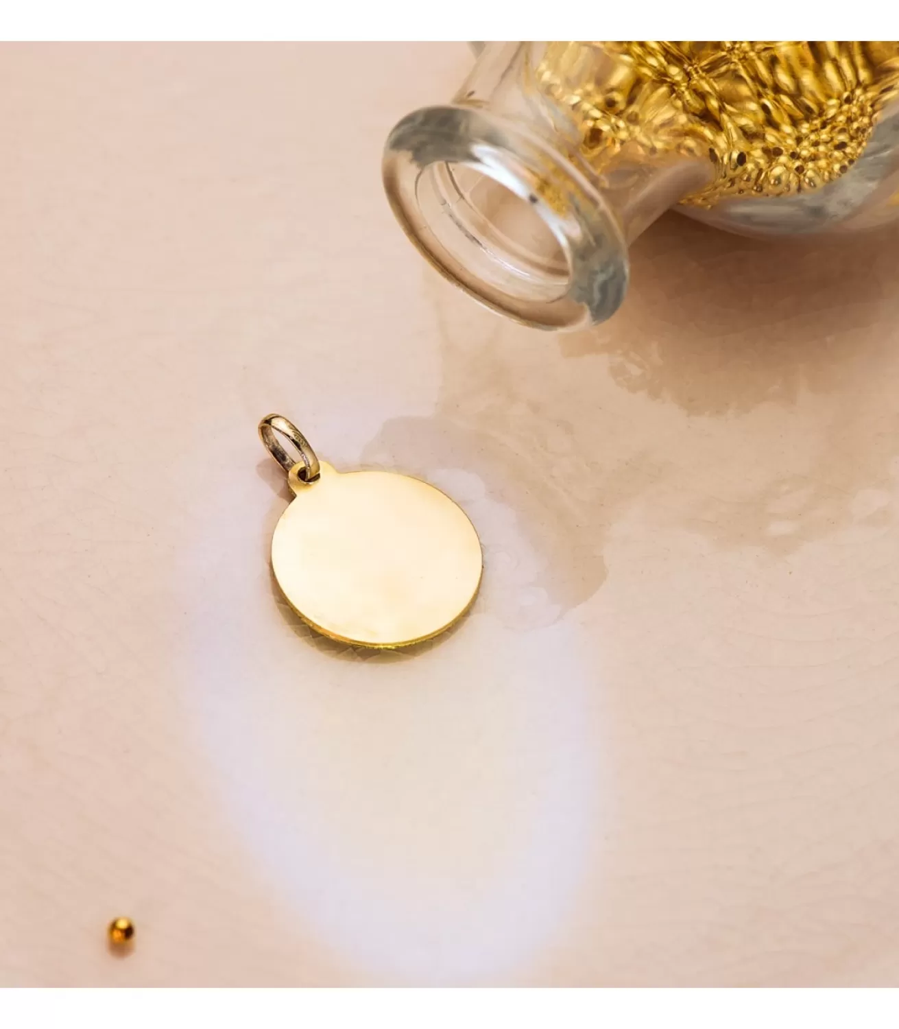 Medalla Saint Michel Oro 18K 18Mm Bisel<Alda Joyeros Discount