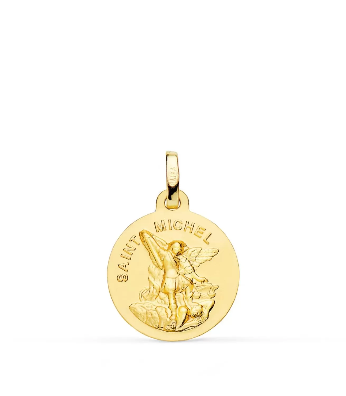 Medalla Saint Michel Oro Amarillo 18K 16Mm<Alda Joyeros Cheap