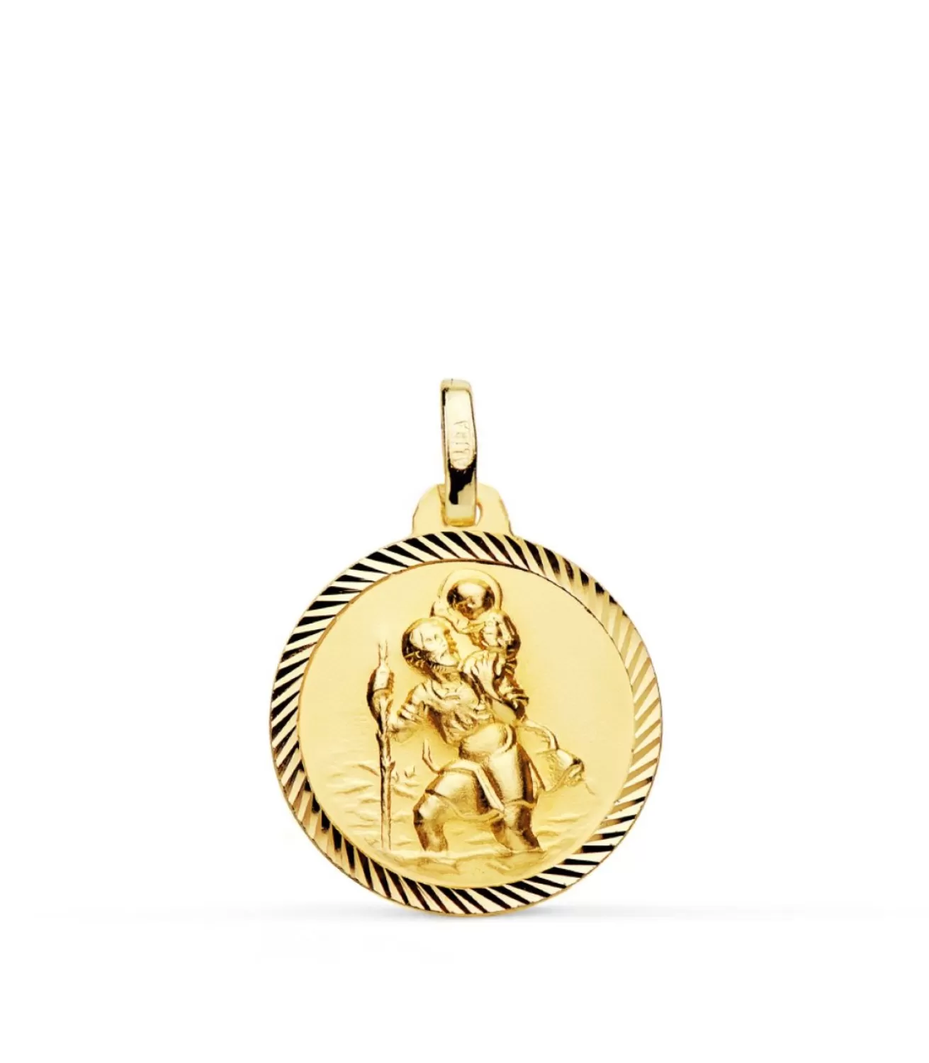 Medalla San Cristóbal Oro 18K 18Mm Helice<Alda Joyeros Flash Sale