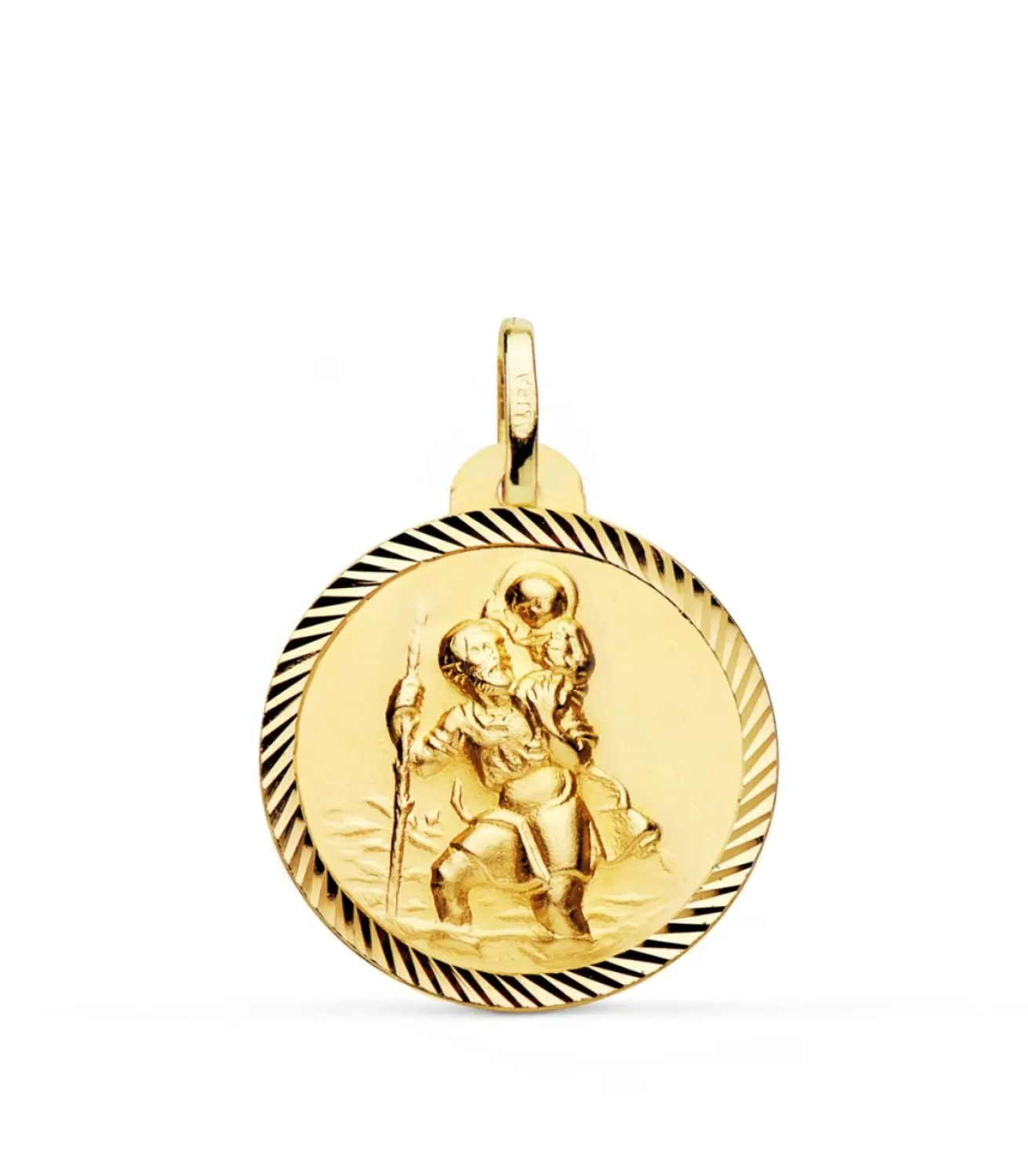 Medalla San Cristóbal Oro 18K 22Mm Helice<Alda Joyeros Hot