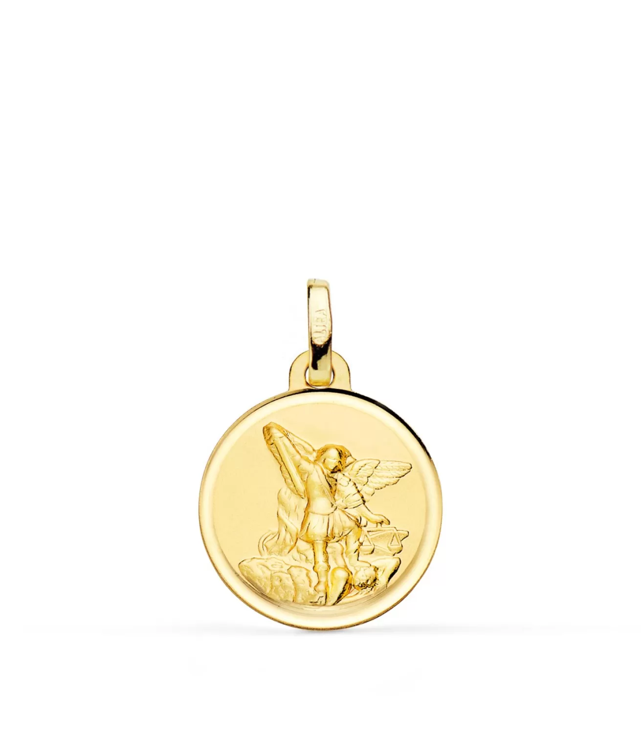 Medalla San Miguel Oro 18K Bisel 16Mm<Alda Joyeros Outlet