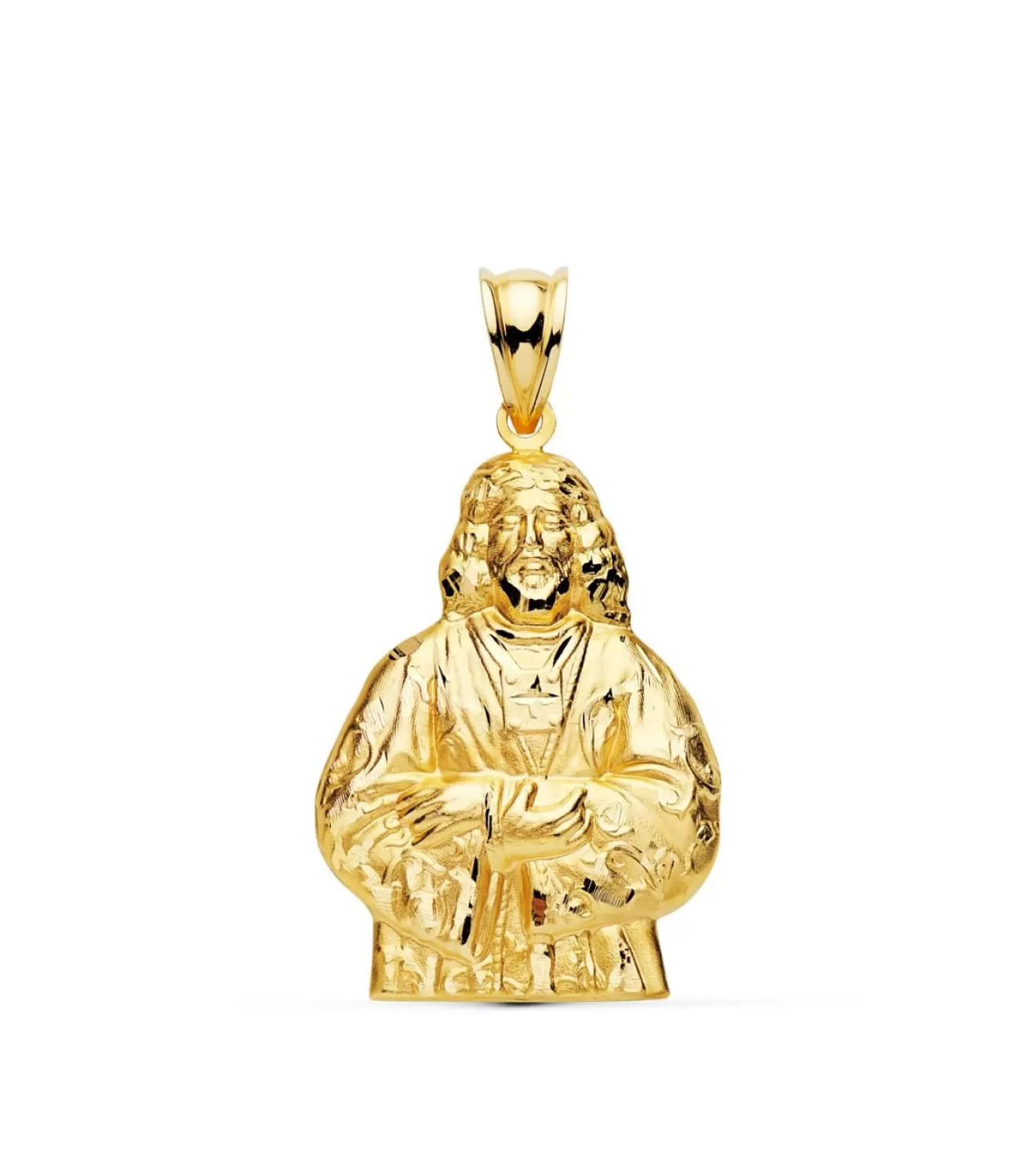 Medalla Silueta Cristo Medinaceli Oro 18K 31Mm<Alda Joyeros Best Sale