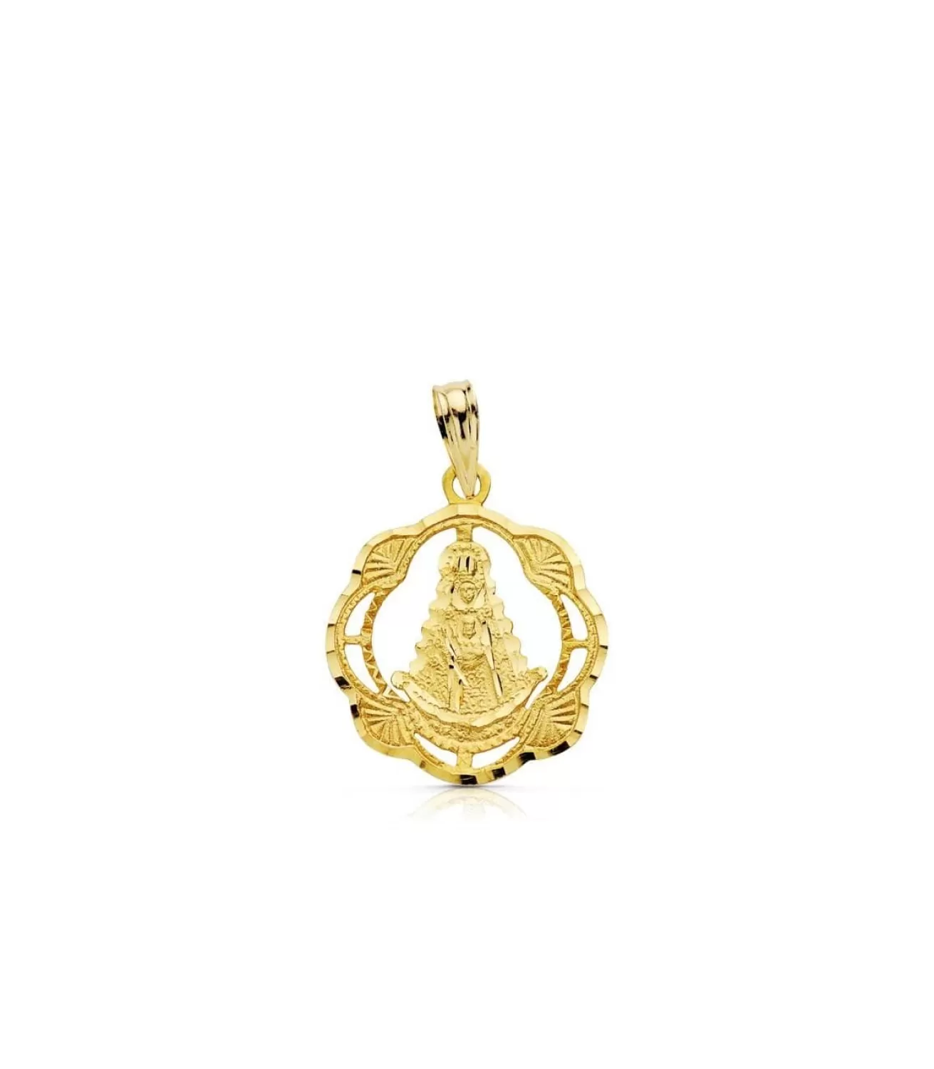 Medalla V. Rocio Oro Amarillo 18K 17Mm Cerco<Alda Joyeros Best